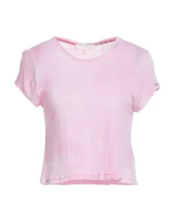 LOVESHACKFANCY Pink Women‘s T-shirt