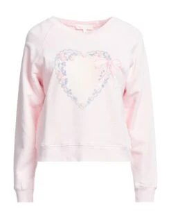 LOVESHACKFANCY Pink Women‘s Sweatshirt