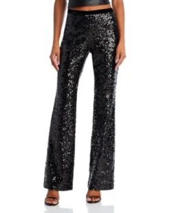 Journee Sequin Pants - LoveShackFancy