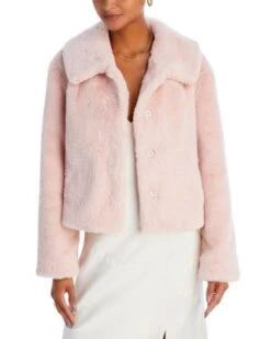 Milos Faux Fur Jacket - LoveShackFancy