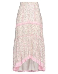 LOVESHACKFANCY Ivory Women‘s Midi Skirt