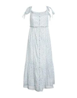 LOVESHACKFANCY Sky Blue Women‘s Midi Dress