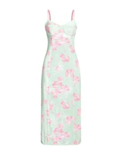 LOVESHACKFANCY Light Green Women‘s Midi Dress