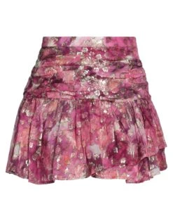 LOVESHACKFANCY Mauve Women‘s Mini Skirt