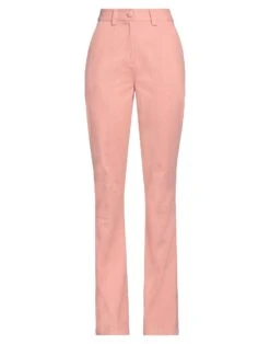 LOVESHACKFANCY Salmon Pink Women‘s Casual Pants