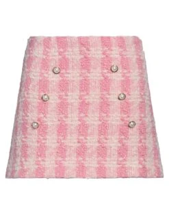 LOVESHACKFANCY Pink Women‘s Mini Skirt