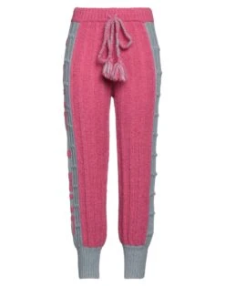 LOVESHACKFANCY Fuchsia Women‘s Casual Pants