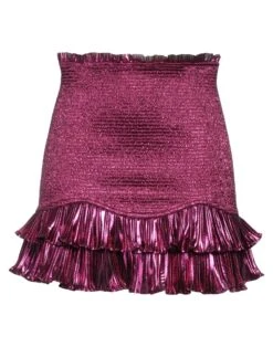 LOVESHACKFANCY Fuchsia Women‘s Mini Skirt