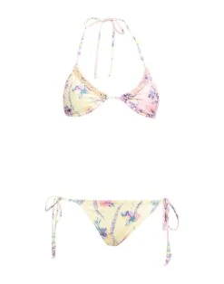 LOVESHACKFANCY Light Yellow Women‘s Bikini