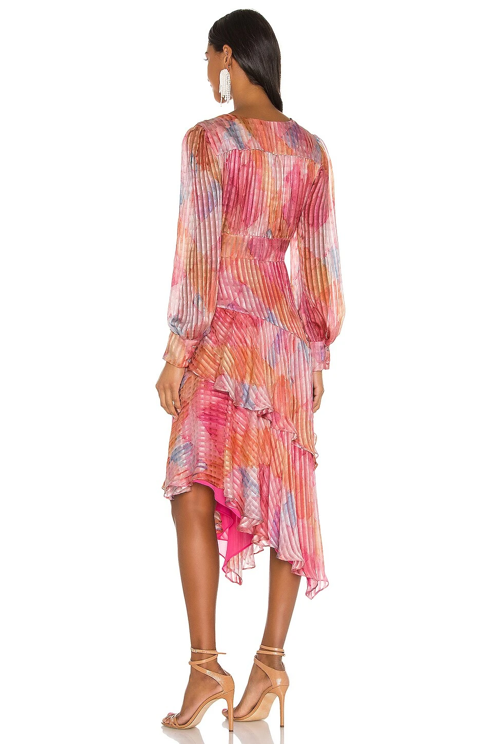 LoveShackFancy Meridian Dress Rainbow Cloud - Image 3