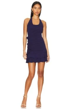LoveShackFancy Lover Dress Midnight