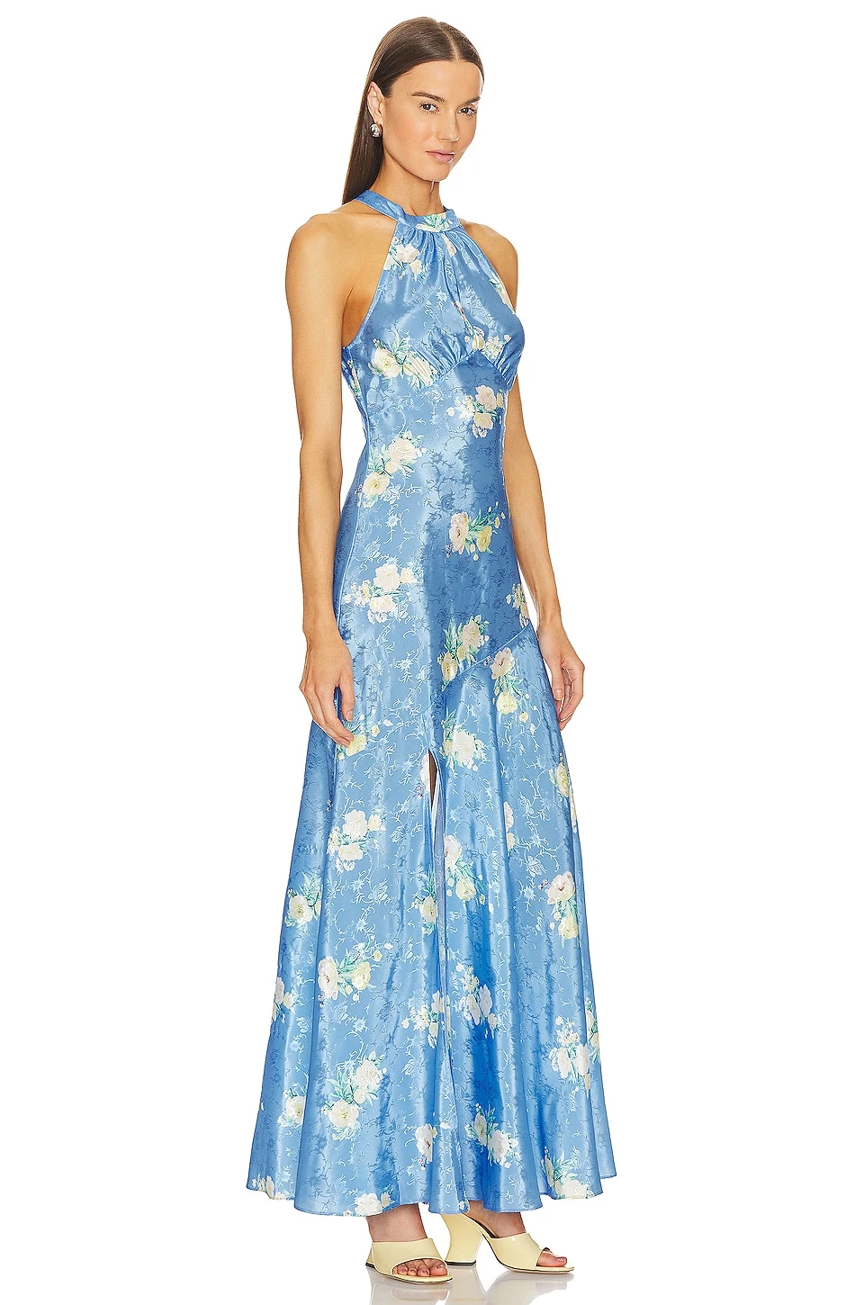 LoveShackFancy Brinda Dress Blueberry Lemonade - Image 2