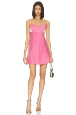 LoveShackFancy VESTIDO FAN Berry Compote