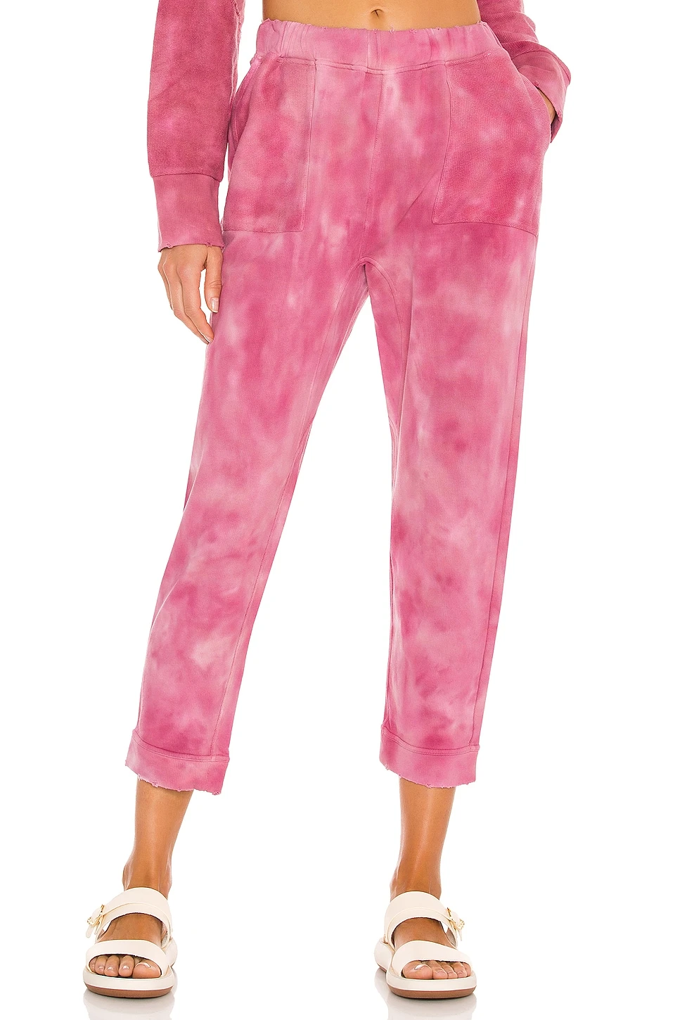 LoveShackFancy Blex Pant Bordeaux