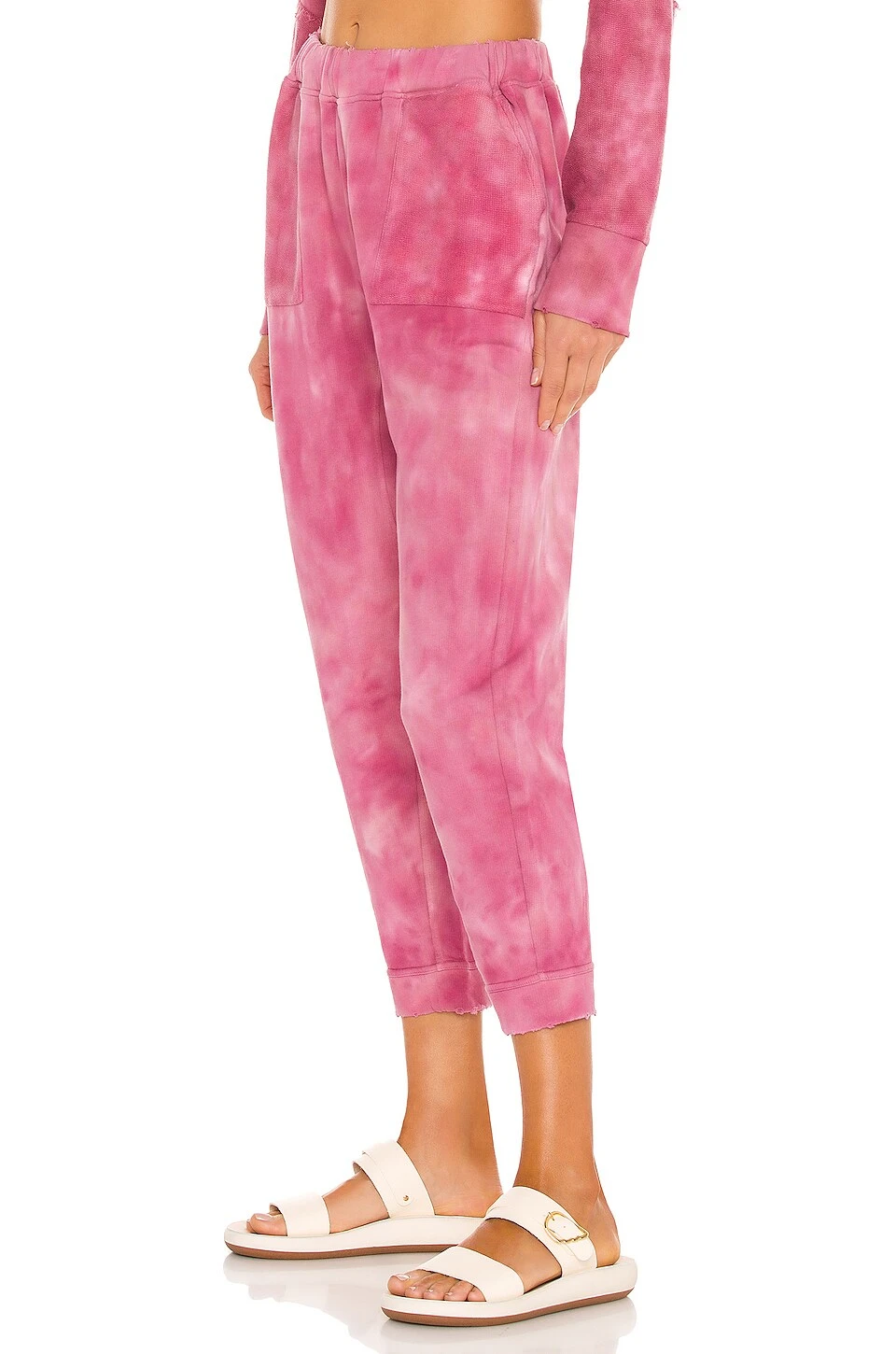 LoveShackFancy Blex Pant Bordeaux - Image 2