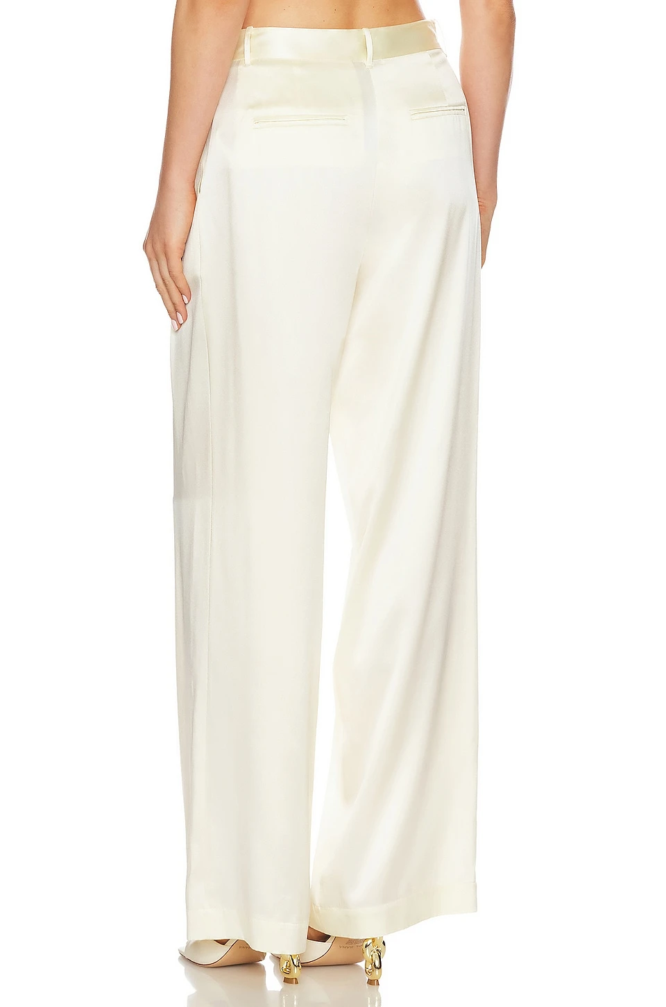 LoveShackFancy Emberlynn Pant Ivory - Image 3