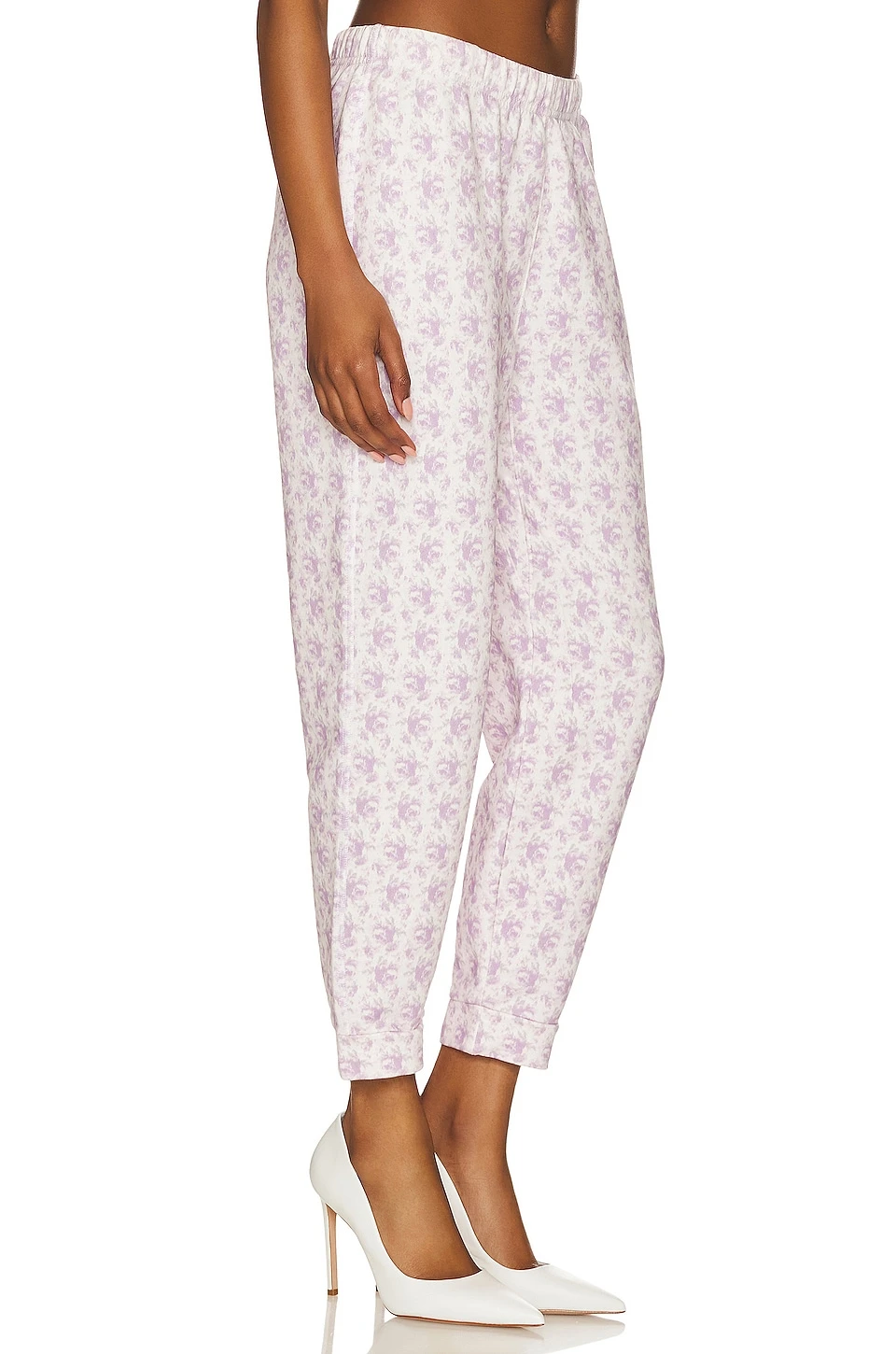 LoveShackFancy Amita Pant Violet Meadow - Image 2