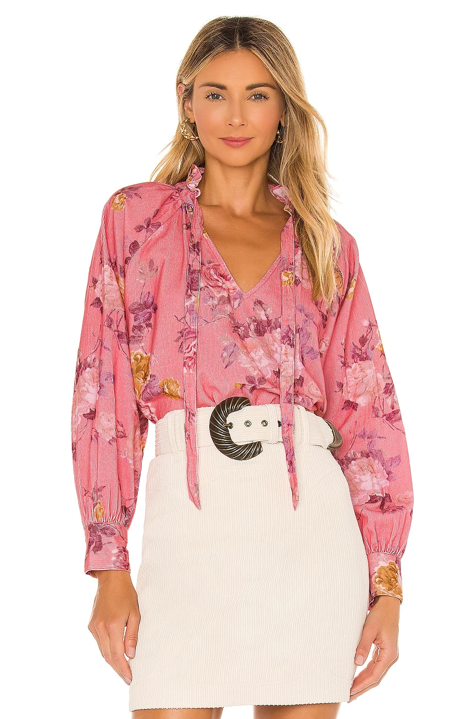 LoveShackFancy Willow Top Charleston Pink