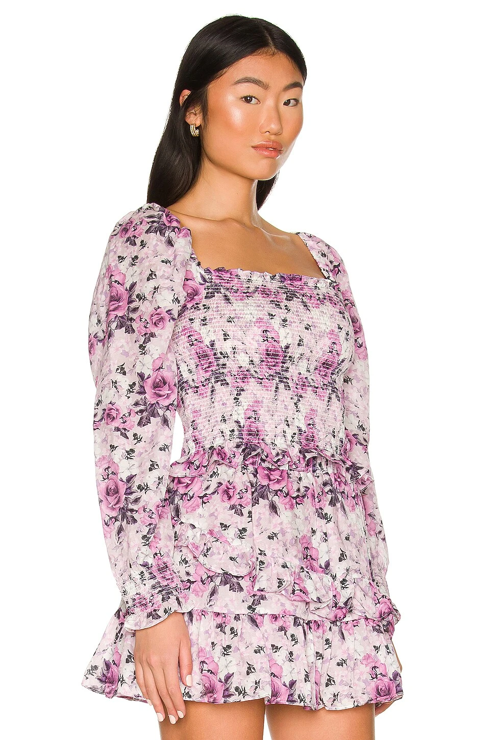 LoveShackFancy Russell Top Sandy Pink Shores - Image 2