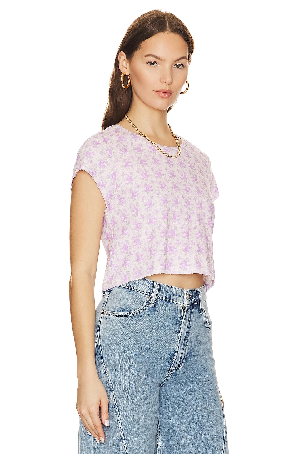 LoveShackFancy CAMISETA RUBIN Violet Meadow - Image 2