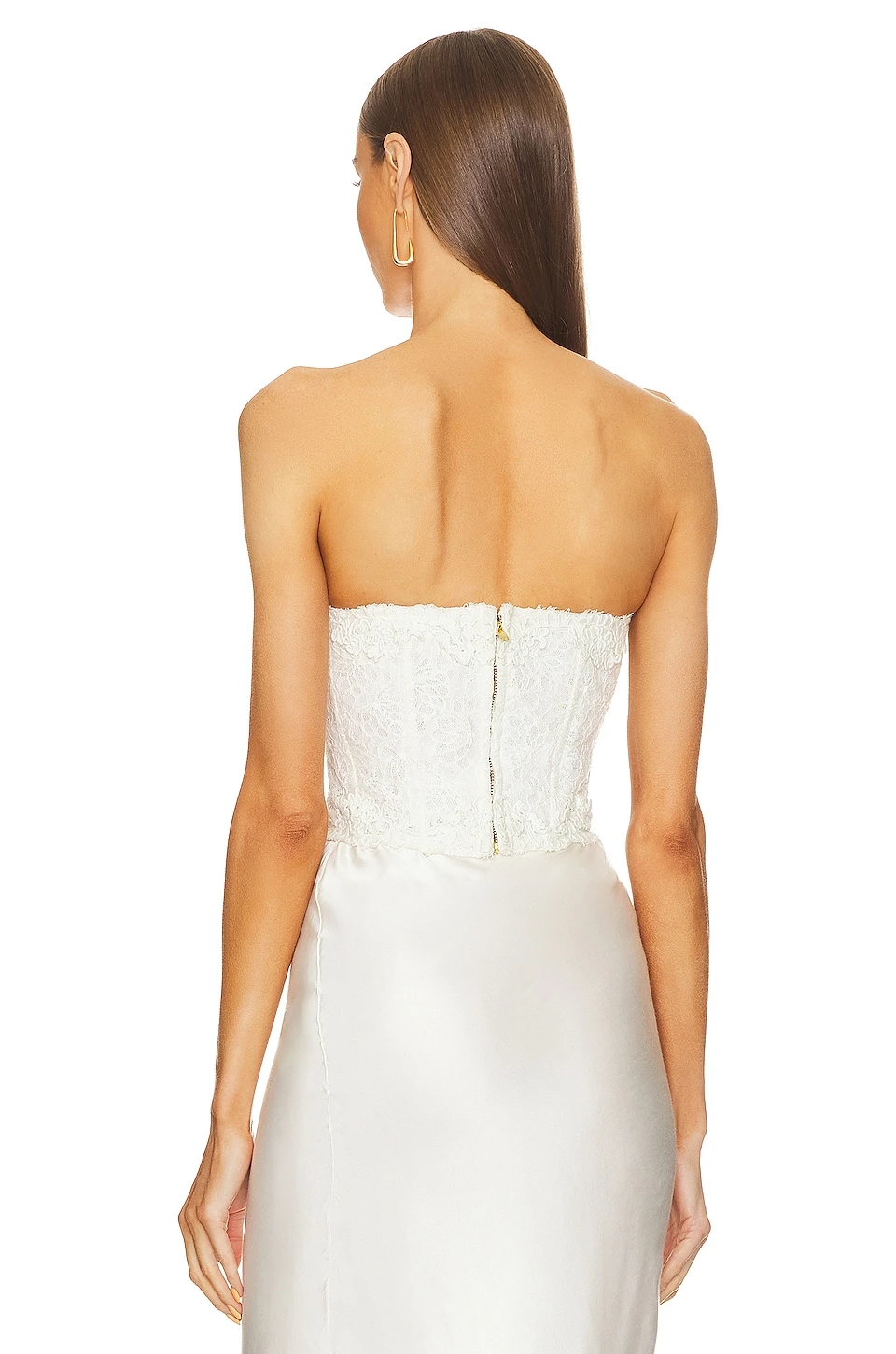 LoveShackFancy Arno Bustier Antique White - Image 3