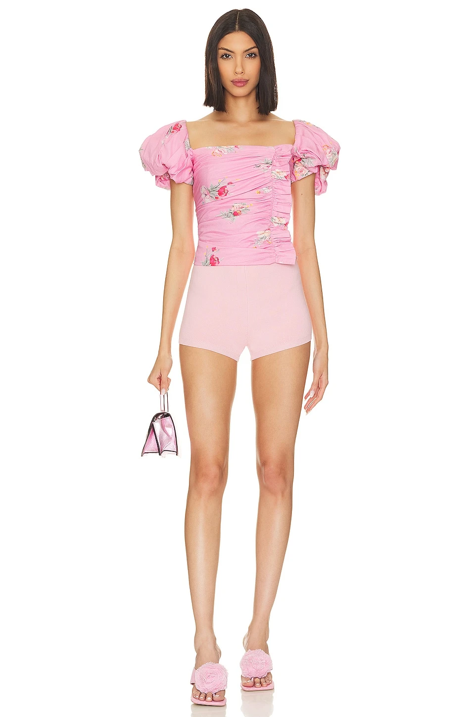 LoveShackFancy ТОП DALIMA Pink Parade - Image 4